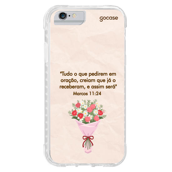 Capinha para celular  Versículo - Marcos 11:24