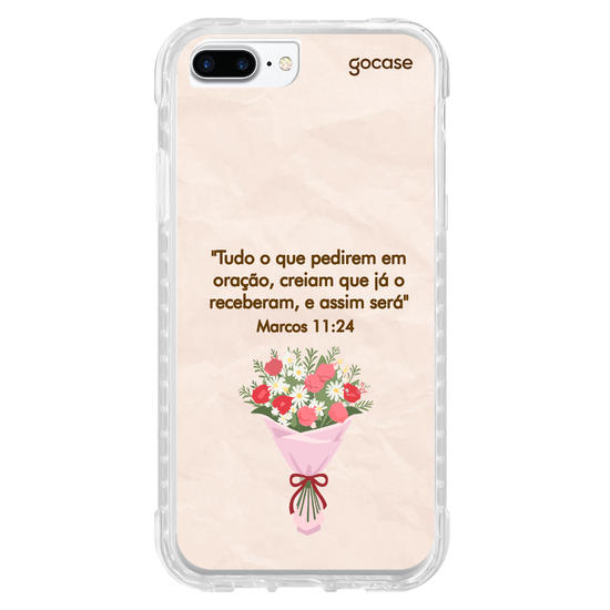 Capinha para celular  Versículo - Marcos 11:24