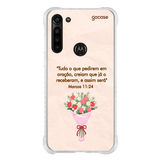 Capinha para celular  Versículo - Marcos 11:24