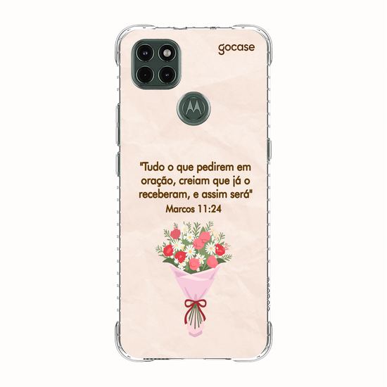 Capinha para celular  Versículo - Marcos 11:24