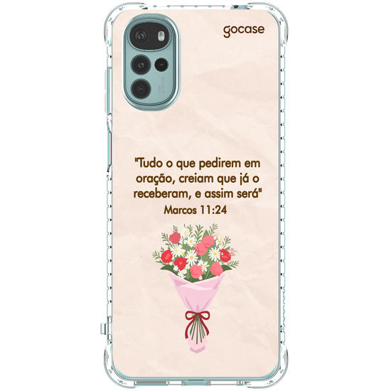 Capinha para celular  Versículo - Marcos 11:24