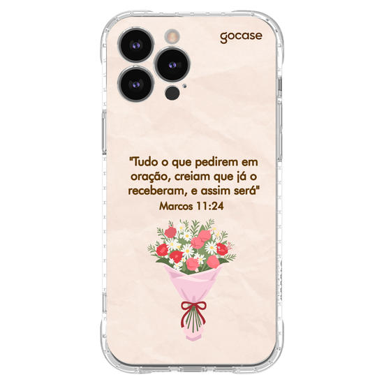 Capinha para celular  Versículo - Marcos 11:24