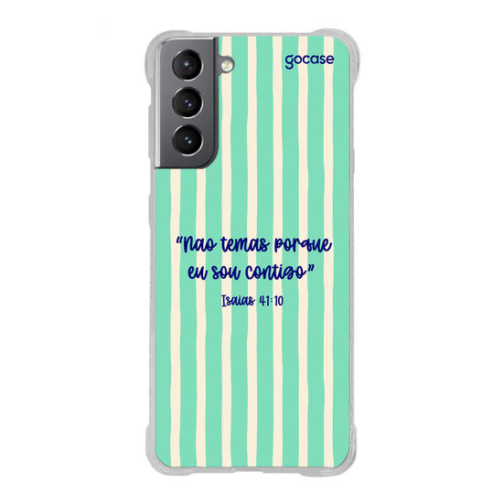 Capinha para celular  Versículo - Não temas