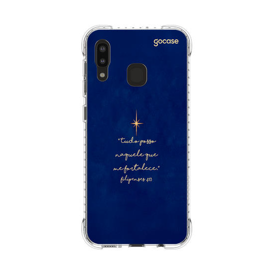 Capinha para celular  Versículo - Tudo Posso
