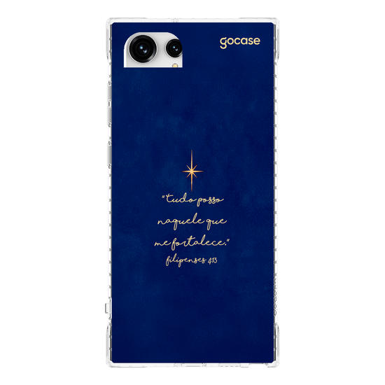 Capinha para celular  Versículo - Tudo Posso