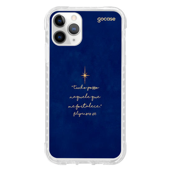 Capinha para celular  Versículo - Tudo Posso