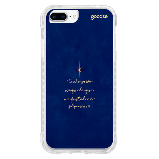 Capinha para celular  Versículo - Tudo Posso