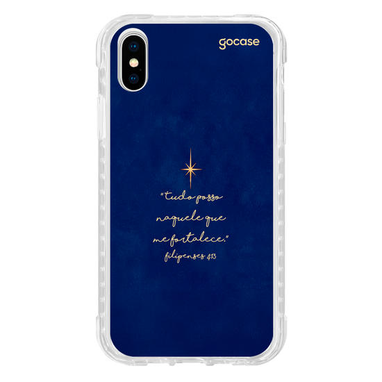 Capinha para celular  Versículo - Tudo Posso