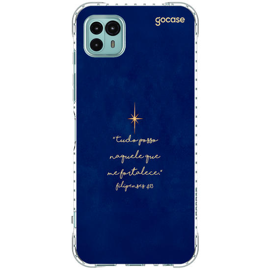 Capinha para celular  Versículo - Tudo Posso