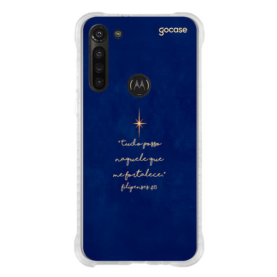Capinha para celular  Versículo - Tudo Posso