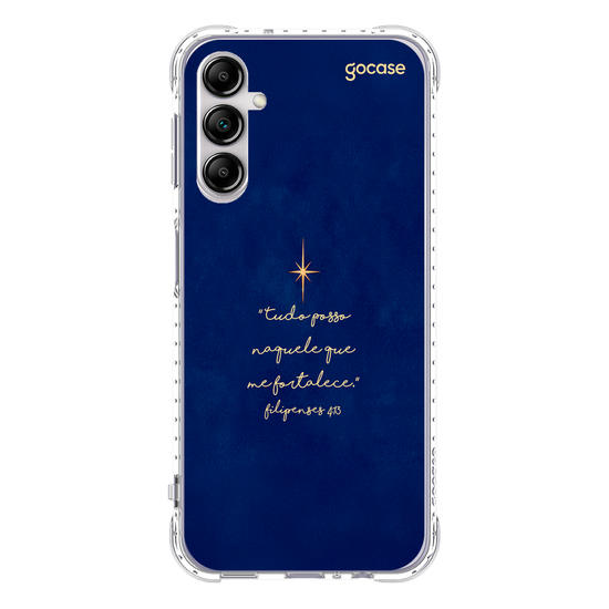 Capinha para celular  Versículo - Tudo Posso