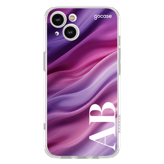 Capinha para celular Véu Roxo & Rosa