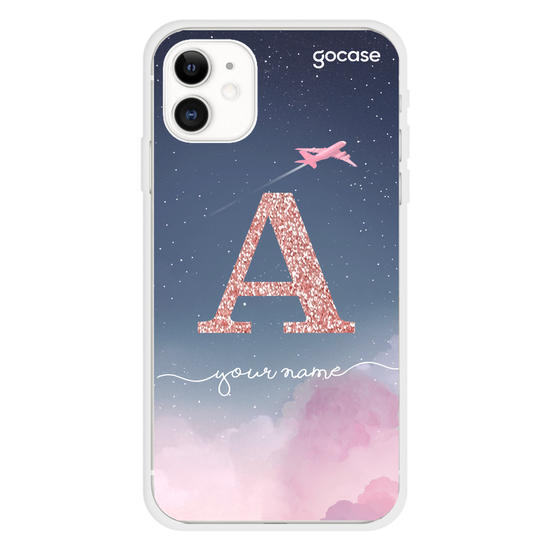 Sweet Travel Glitter Phone Case