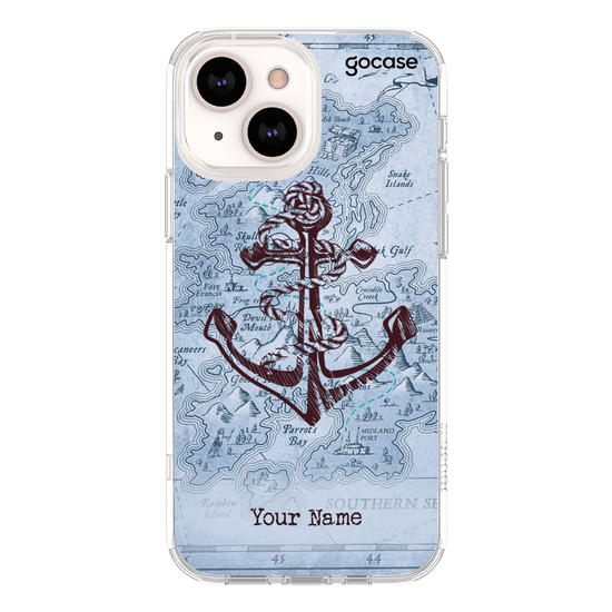 Nautical Traveler Handwritten Phone Case