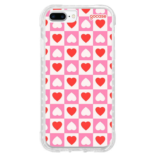 Capinha para celular  Vichy Hearts