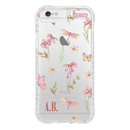 Capinha para celular  Vida de Flores