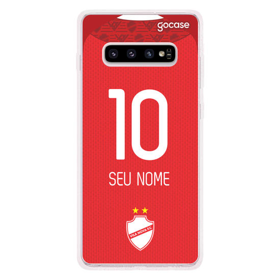 Capinha para celular Vila Nova - Uniforme 1 2020 Personalizado