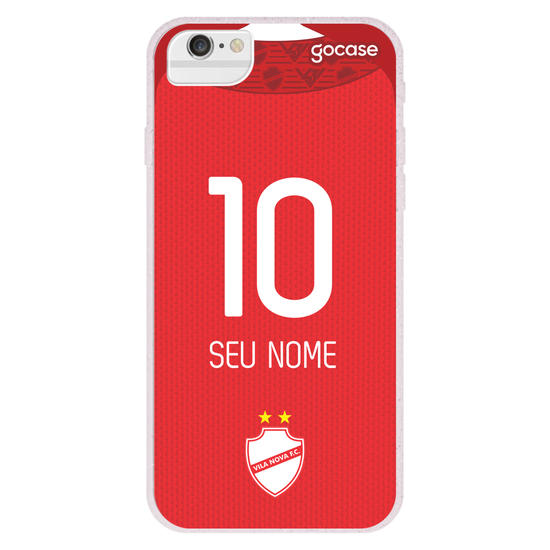Capinha para celular Vila Nova - Uniforme 1 2020 Personalizado
