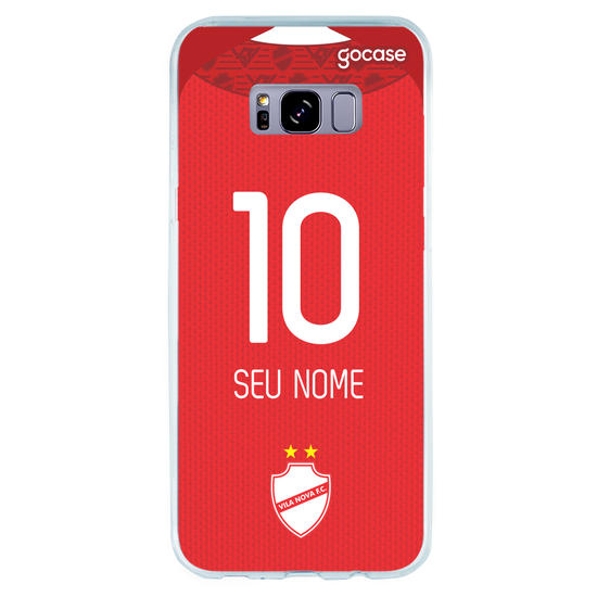 Capinha para celular Vila Nova - Uniforme 1 2020 Personalizado