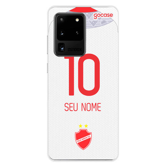 Capinha para celular Vila Nova - Uniforme 2 2020 Personalizado