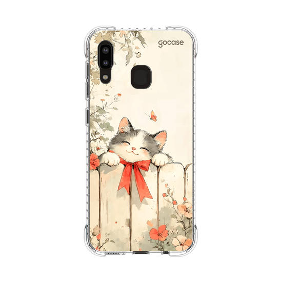 Capinha para celular  Vintage Cat