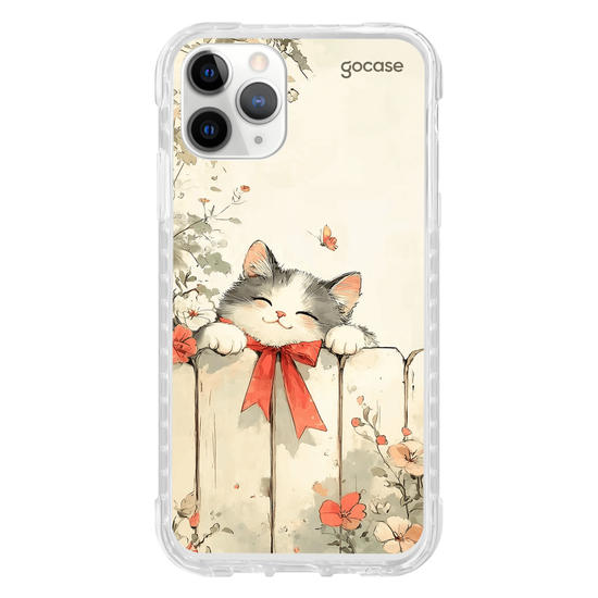 Capinha para celular  Vintage Cat