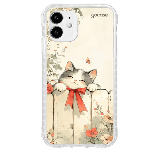 Capinha para celular  Vintage Cat
