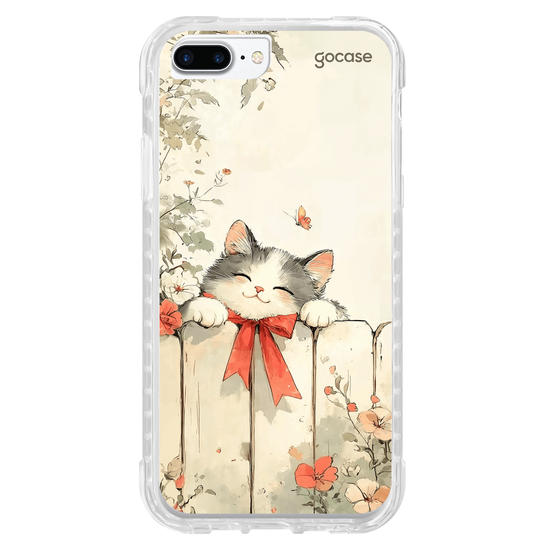 Capinha para celular  Vintage Cat