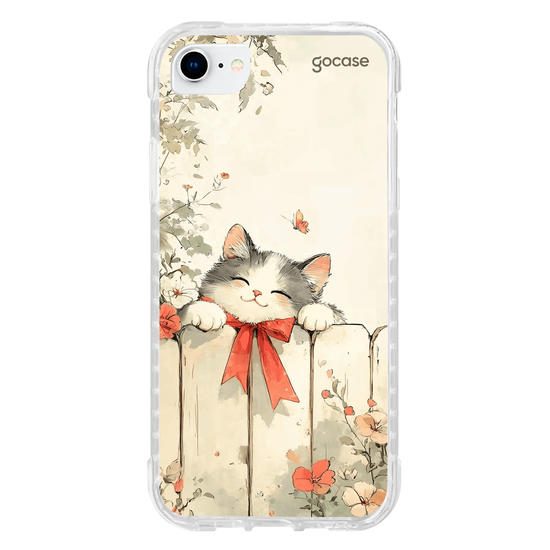 Capinha para celular  Vintage Cat