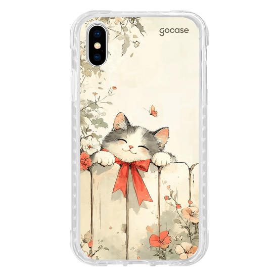 Capinha para celular  Vintage Cat