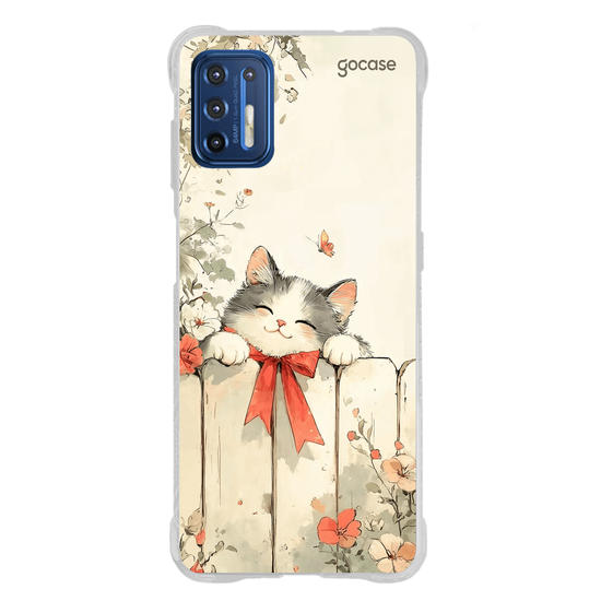 Capinha para celular  Vintage Cat