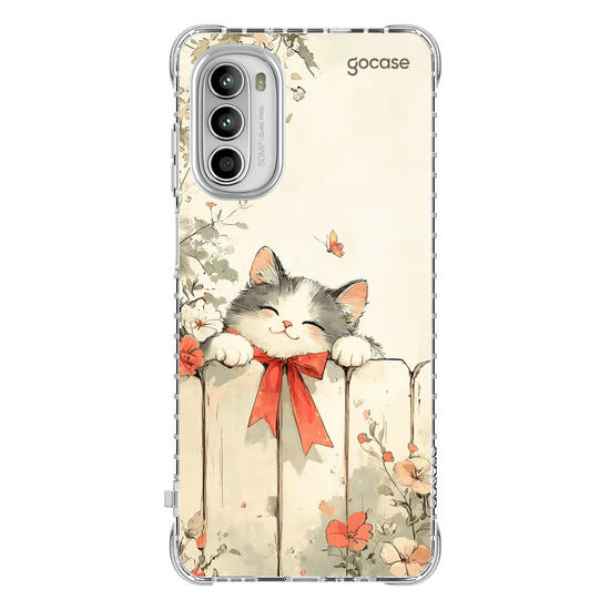 Capinha para celular  Vintage Cat