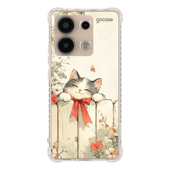 Capinha para celular  Vintage Cat