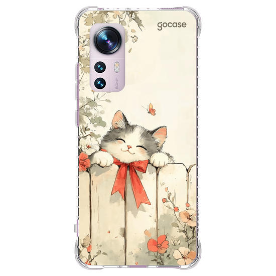 Capinha para celular  Vintage Cat