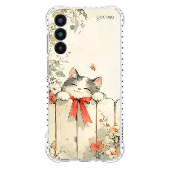 Capinha para celular  Vintage Cat