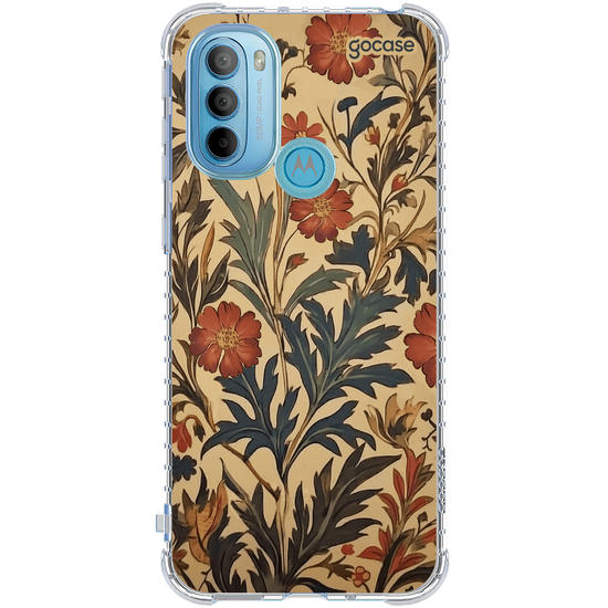 Capinha para celular  Vintage Flora