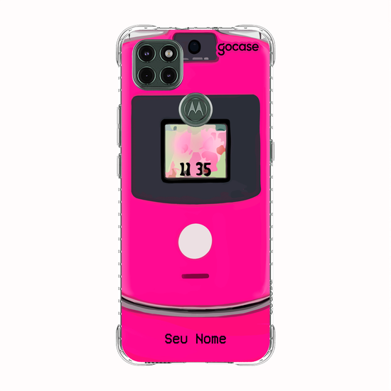 Capinha para celular Vintage Pink Phone