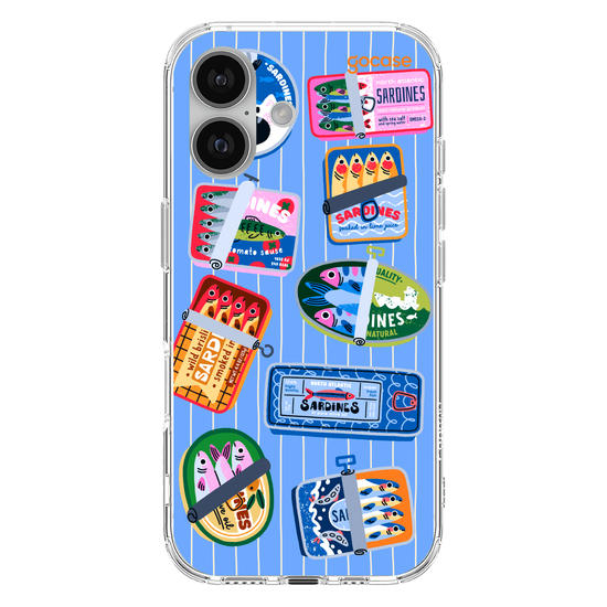 Capinha para celular  Vintage Sardines