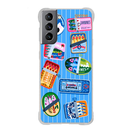 Capinha para celular  Vintage Sardines