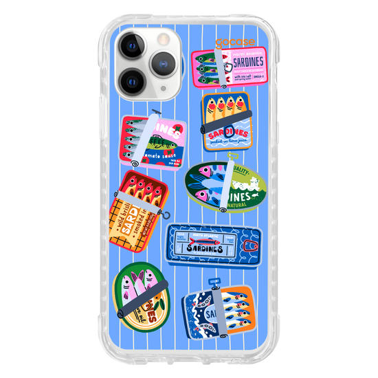Capinha para celular  Vintage Sardines