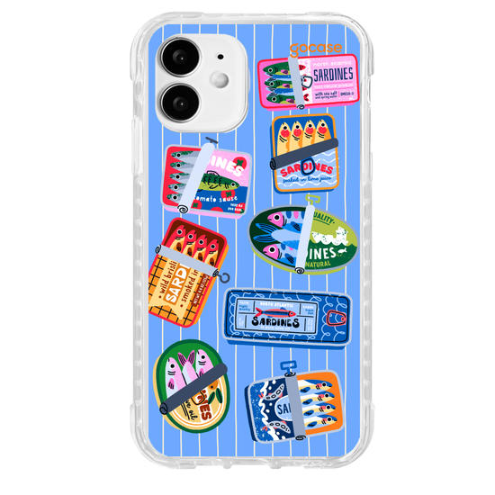 Capinha para celular  Vintage Sardines