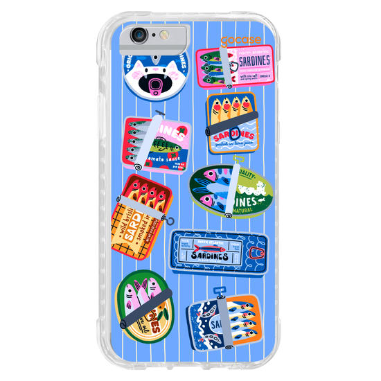 Capinha para celular  Vintage Sardines