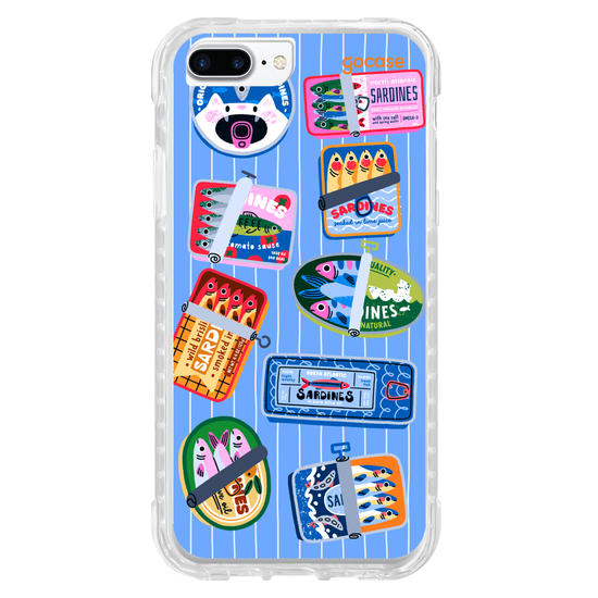 Capinha para celular  Vintage Sardines