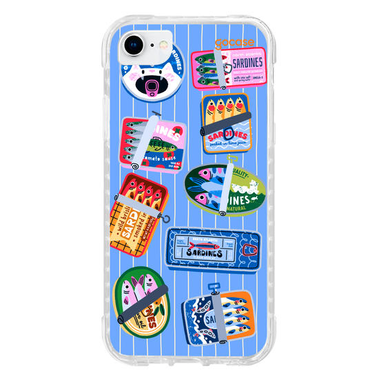 Capinha para celular  Vintage Sardines