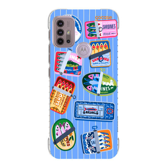 Capinha para celular  Vintage Sardines