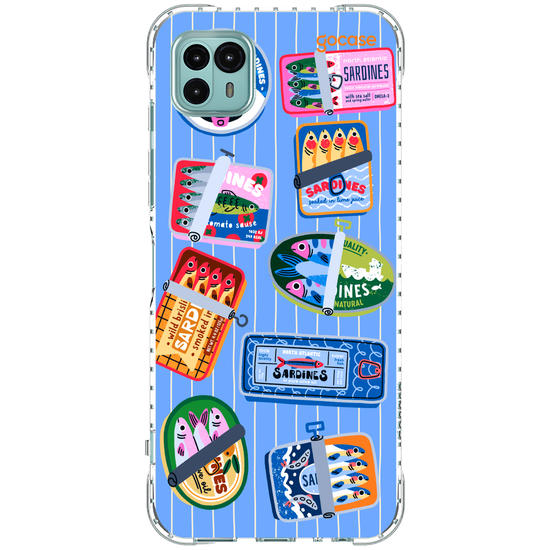 Capinha para celular  Vintage Sardines