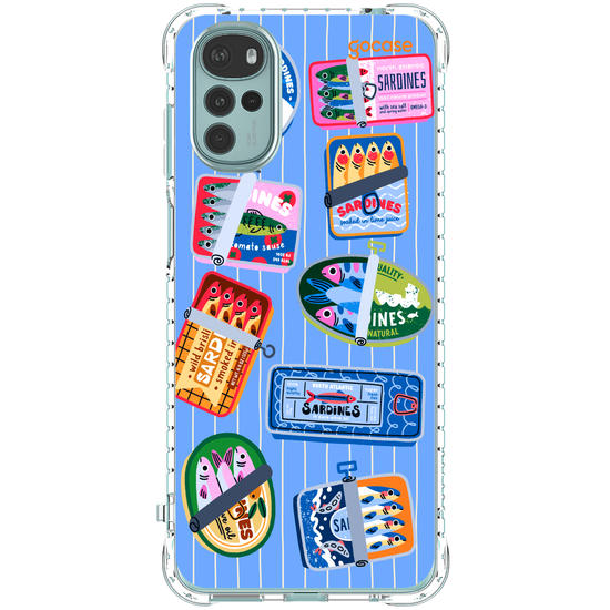 Capinha para celular  Vintage Sardines