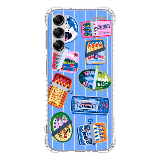 Capinha para celular  Vintage Sardines