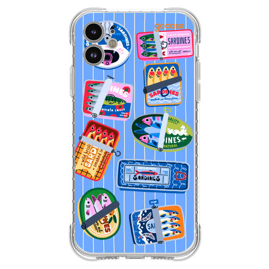 Capinha para celular  Vintage Sardines