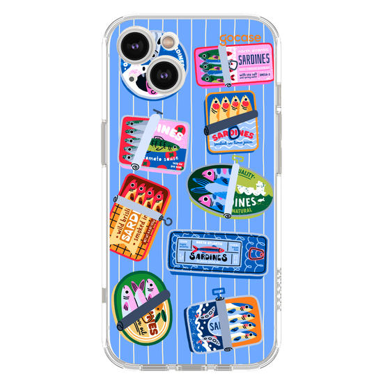 Capinha para celular  Vintage Sardines